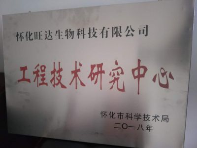 新利官方网站荣获“怀化市工程技术研究中心”称号